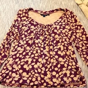 Women's knit flower top  by Boden